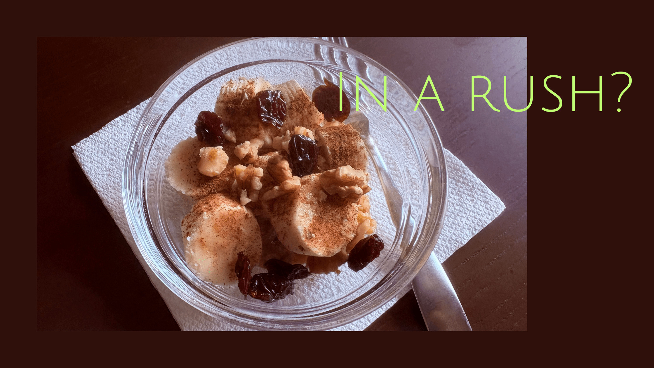 5-Minute Menopause Breakfast: Banana Walnut Power Bowl