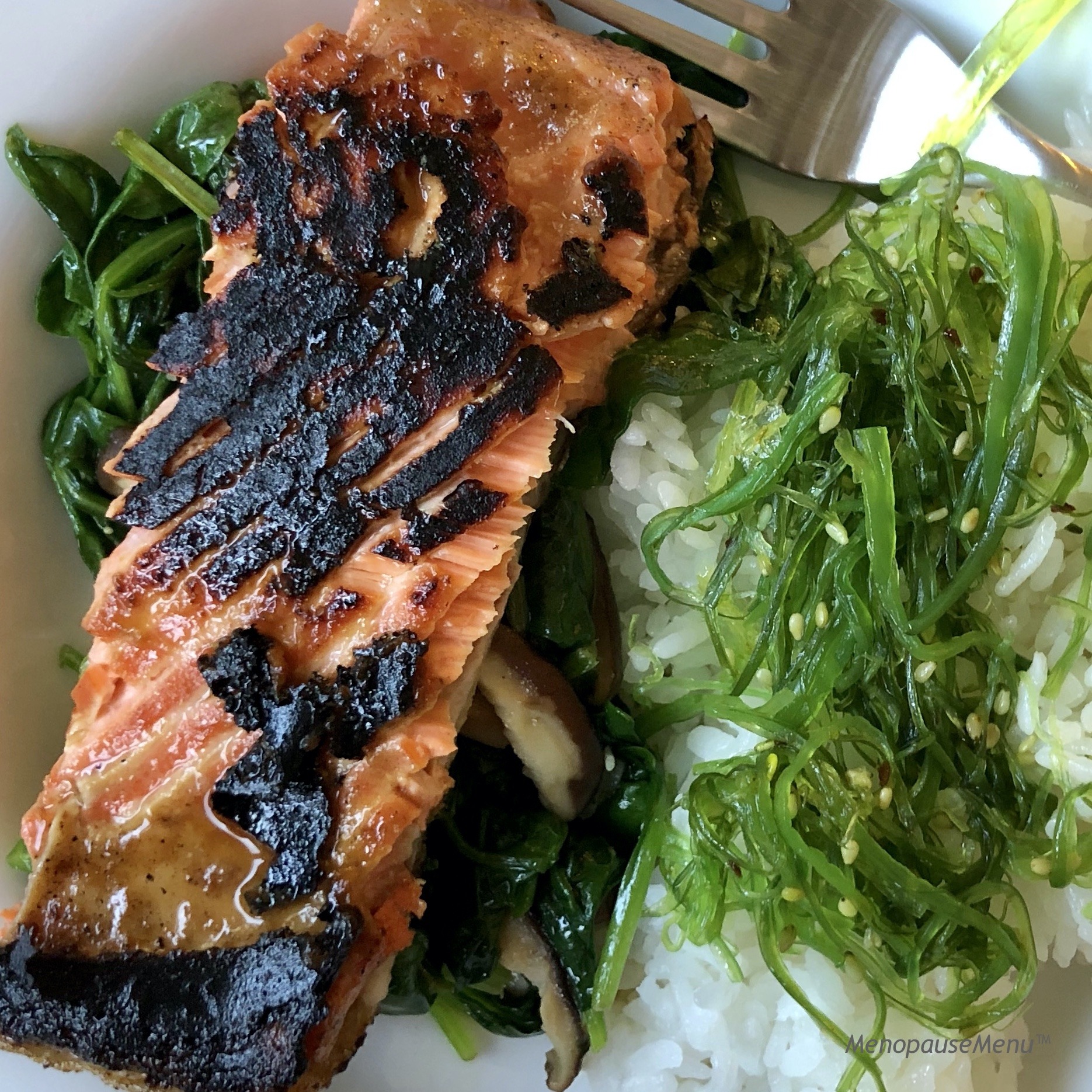 Pan-seared Sockeye Salmon - MenopauseMenu